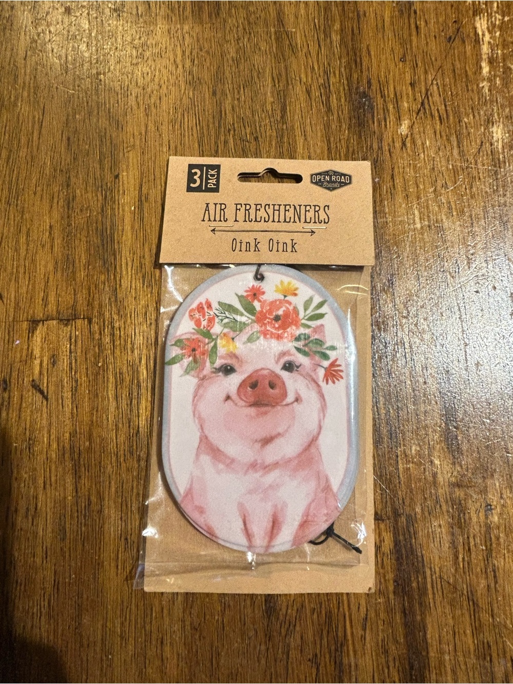 Floral Pig Air Freshener